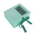 Custom Soap Boxes Packaging Small White Kraft Craft Paper Gift Box with clear Transparent Lid