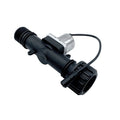 G3/4 Inch Black Bistable Plastic Water Valve with 3V 6V DC Battery Pulse Touchless Faucet Latching Solenoid Electric Power