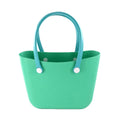 Customization Silicone Women Outdoor Camping Simply Eva Big Bag Tote Bag Silicone Beach Bag