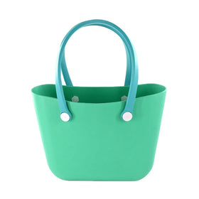 Customization Silicone Women Outdoor Camping Simply Eva Big Bag Tote Bag Silicone Beach Bag