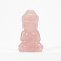 Wholesale 2-Inch Creative Multicolor Amethyst Natural Stone Buddha Carvings Home Feng Shui Decoration Rose Quartz Buddha