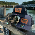 Suede Blank 6-panel Country Gorras Cap Custom Embroidery Patch Logo Mesh Snapback Richardson112 Trucker Hats Caps With Rope