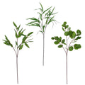 Factory Price Artificial Decorative  Handmade Faux Eucalyptus Leaves Stems Branch Greenery Plants  Eucalyptus