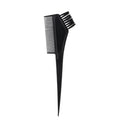 19cm 15.5cm Single Sided Painting Dyeing Brush Plastic Black Brush
