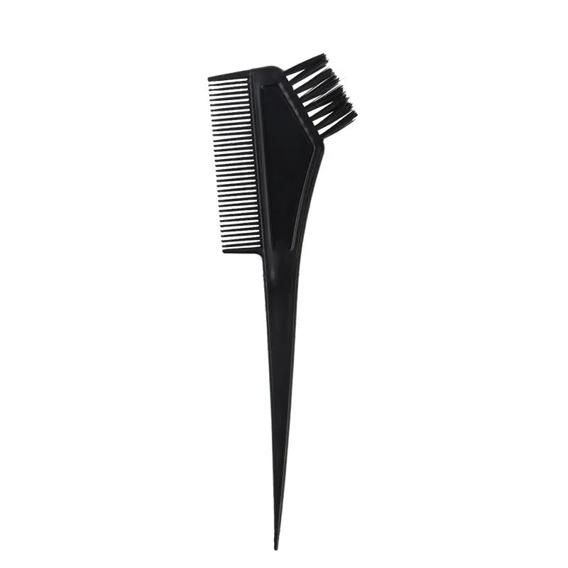 19cm 15.5cm Single Sided Painting Dyeing Brush Plastic Black Brush