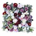 Artificial Flower Wall Panels 50*50cm Artificial Flower Wall for Wedding Decoration