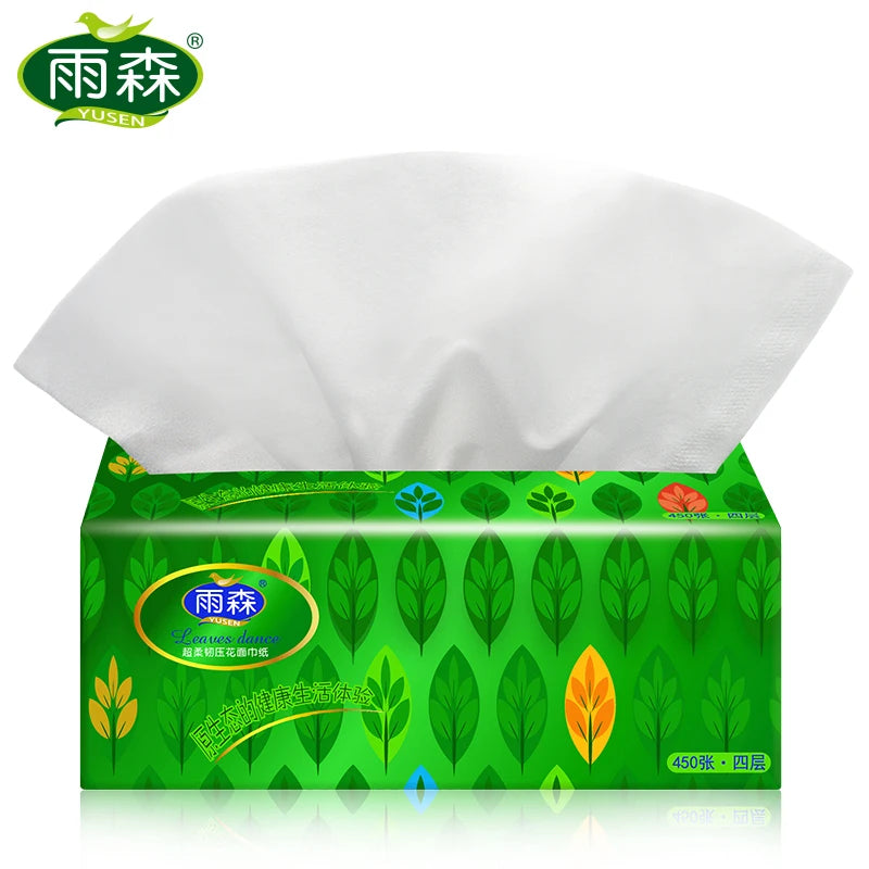 3 Ply Super Soft Virgin Wood Pulp Facial Tissue Custom Wholesale Soft Packing 8 Bags Face Tissue Paper
