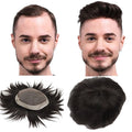 Instock 5X7 6X9 7X9 8X10 6X8 7X10 Duro Mono Multiple Sizes Durable Fine Mono Men Wigs Hair System Toupee Human Hair Toupee