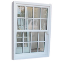 American Style Aluminum Double Hung Window Vertical Slide up Window for Farmhouse