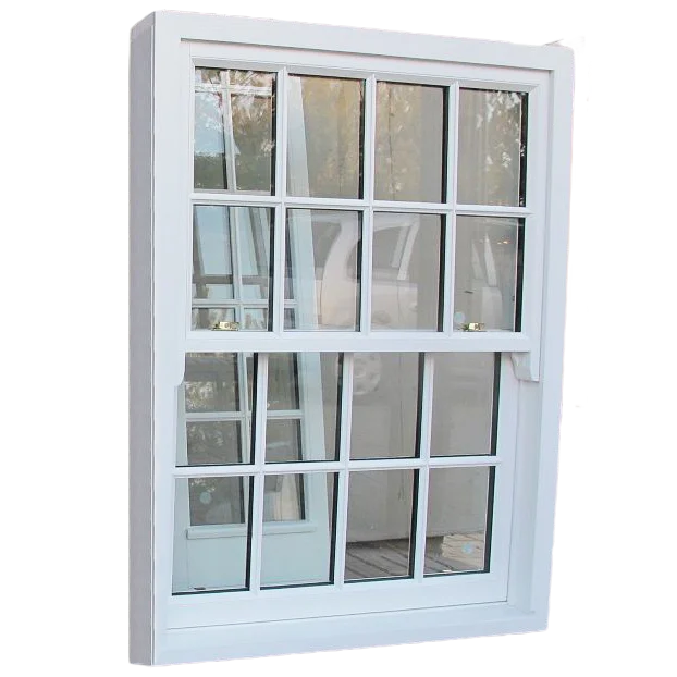 American Style Aluminum Double Hung Window Vertical Slide up Window for Farmhouse