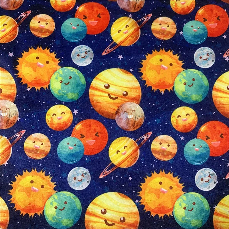 100% Polyester Digital Printing Custom Printed Pul Fabric Polyurethane Laminated Fabric for Nappy Diaper