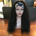 Best Cuticle Aligned Virgin Cheap Remy Natural Virgin Hair Wigsbrazilian Wholesale 100% Human Hair for Black Women Headband Wig MegaBDM