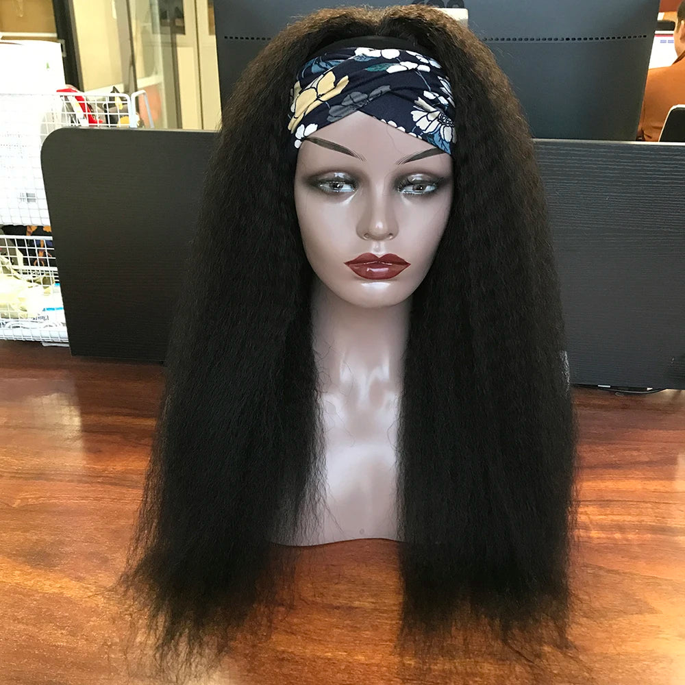 Best Cuticle Aligned Virgin Cheap Remy Natural Virgin Hair Wigsbrazilian Wholesale 100% Human Hair for Black Women Headband Wig MegaBDM