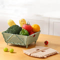Foldable Storage Basket With Hollowed Out Design Pastel Crates for Desk Organizers Plastic Baskets