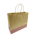 Wholesale Top-Ranked Custom Logo Kraft Paper Shopping Bag for Socks and Fur with Embossing and Matt Lamination Features