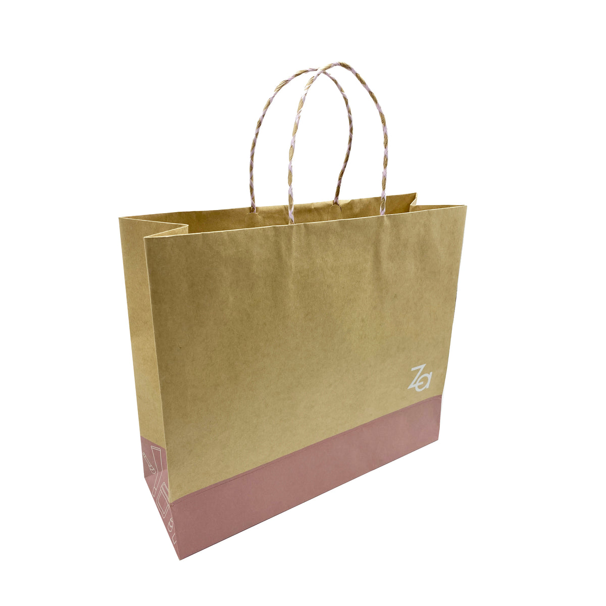Wholesale Top-Ranked Custom Logo Kraft Paper Shopping Bag for Socks and Fur with Embossing and Matt Lamination Features