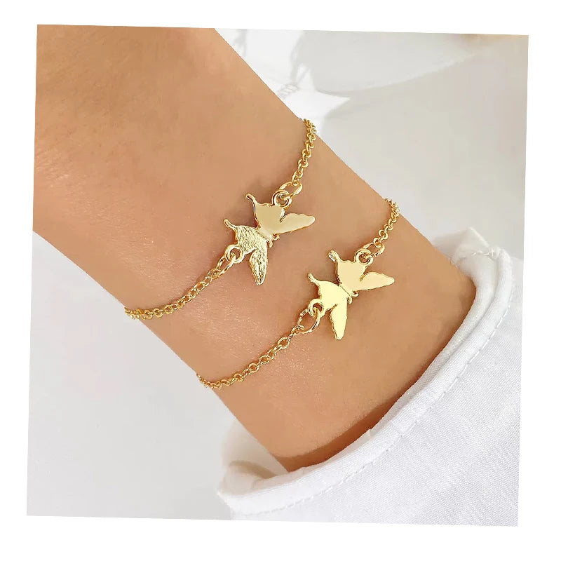 VKME Trendy New Butterfly Bracelet for Women Jewelry Wholesale