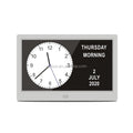 10 10.1 Inch Electronic Desk Clock Day Alarm Digital Calendar for Alzheimer's Memory Loss Vision Impaired Elderly Electronic