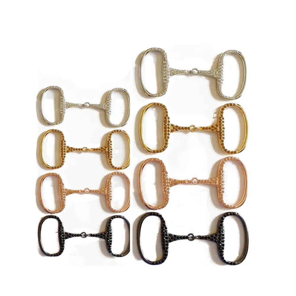 2 Inch 5 cm Elastic Equestrian Spur Safety Western Snaffle Bit Buckle for Racing Horse Riding Nylon Material Without Slider