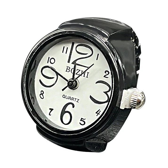 Unisex Rings Accessories Creative Stretchable Watch Band Personalized Quartz Watches Rings to My Dauther