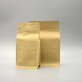 Custom Printed Frosted Back Side Stand up Pouch Zipper Coffee Tea Packaging Bag with Valve