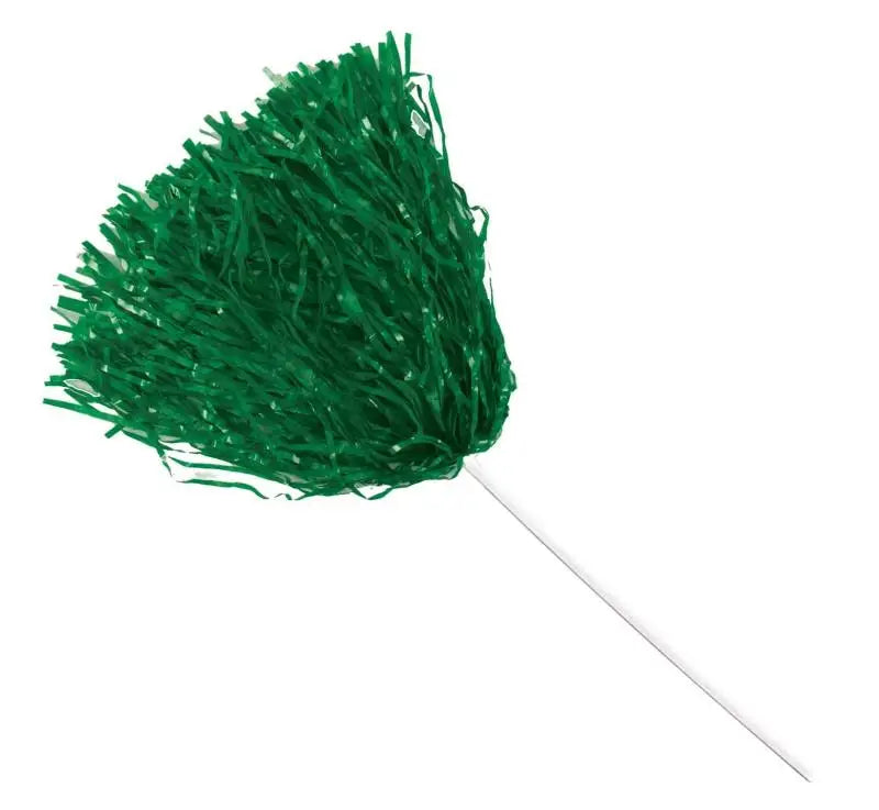 Cheerleading Pom Poms with Long Handle Team Cheer Shakers Streamers School Spirit Products Fan Gear Homecoming