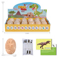 12 Pcs Small Excavation Dinosaur Eggs Educational Toys Dino Egg Fossil Dig Kit Toys