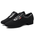 Men Modern Ballroom Latin Dance Shoes Men Standard Dance Shoes Ballroom Low-heel Shoe Large Size 46-49