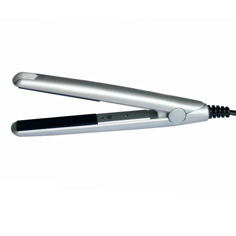 Hot Sale 2 in 1 Portable Cute Hair Styling Flat Iron Ceramic Straightener Travel Mini Hair Curling Iron