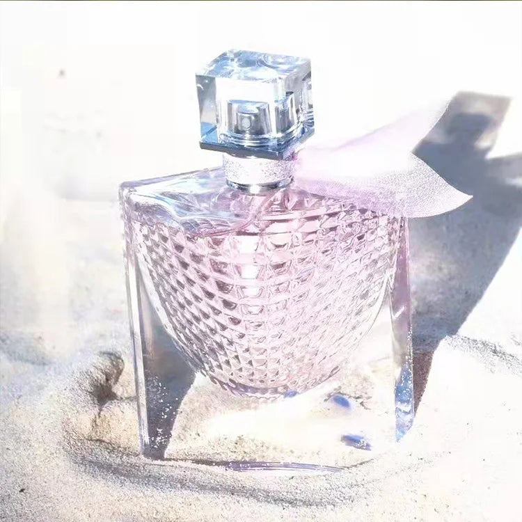 Luxury Frost Perfume Glass Bottle Flat Eco-friendly Custom Color Reed Diffuser Pump Sprayer 50ml/100ml Sizes Versatile Eye Cream