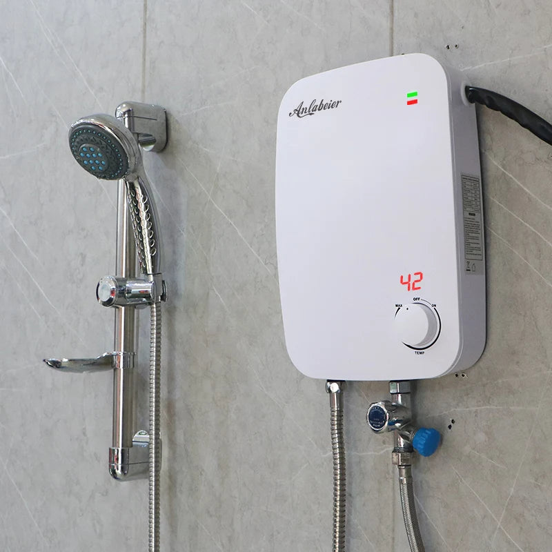 Single Point China Suppliers New Model Knob Control 8kw 220v High Efficiency Color Customized Mini Geyser