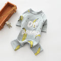 New Arrived Casual Cartoon Cute Dog Clothes Pet Four Legged for Small Dogs