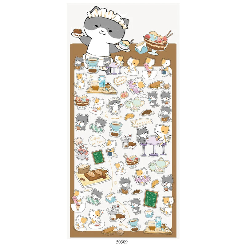 Nekoni Anime Stickers Kawaii Sticker Custom PVC Vinyl Decal Decorative Decals Adhesive Decals for Kids Stickers