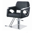 Kisen Classic Barbershop Salon Furniture Barber Chair Salon Equipment Hydraulic Reclining Brown Barber Chair