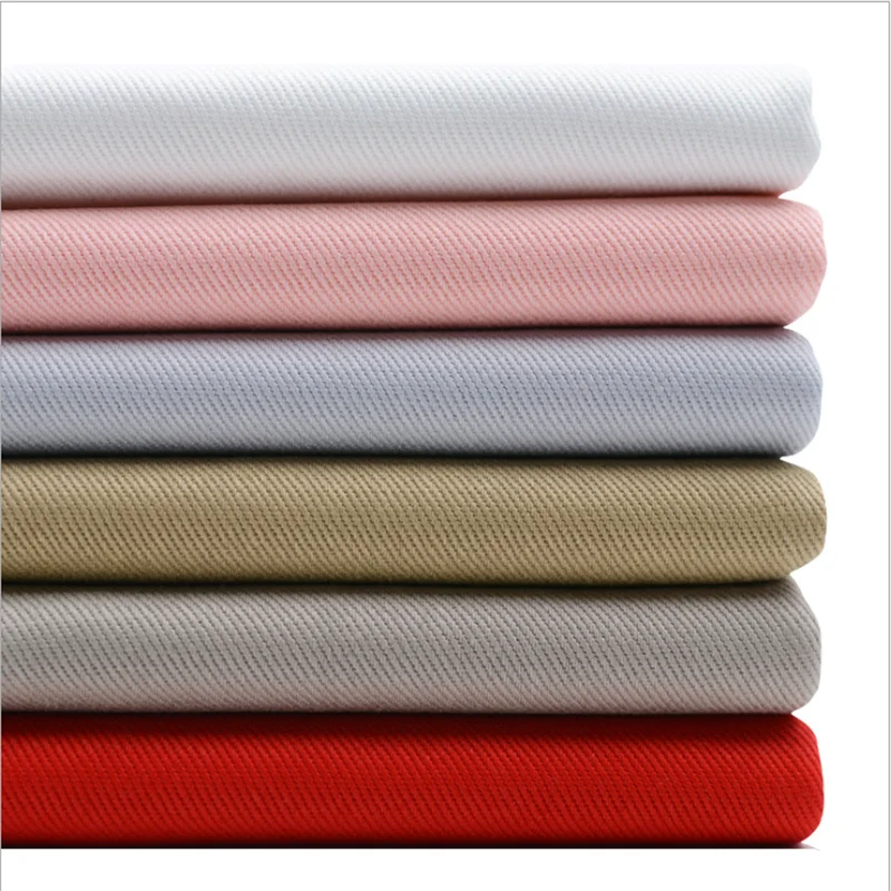 Custom Digital Printing Eco-friendly 65/35 Polyester/Cotton Blend Twill Fabric Shirt Plain Dyed Woven Garment Boys Dress Bag