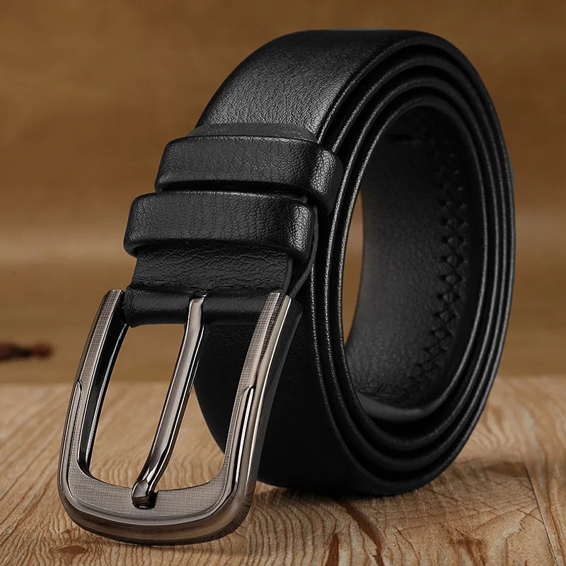 Korean Style Fashion Casual Belt Men's Simple Wholesale Pu Leather Belt for Men