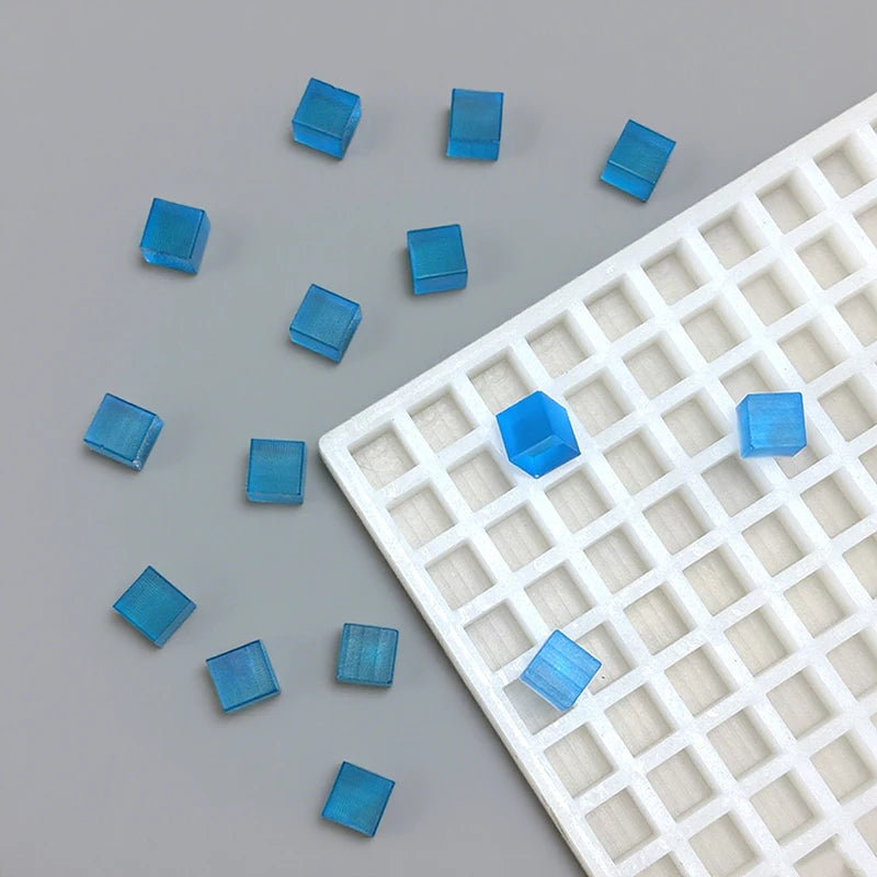 1ml 2ml 3ml 4ml 5ml 6ml 7ml 8ml Square Cavity Silicone Fondant Candy Chocolate Gummy Bear Mold