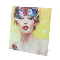 Photo Frame Wall Clock Home Decoration BL-26 Sublimation Blank Glass with Clock for Promotion & Decoration Round Shape Glass