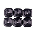 Hot Sale Gemstones 30MM Square Obsidian Natural Stone Pendant Crystals Stone Designer Jewelry for Keychain Necklace Make