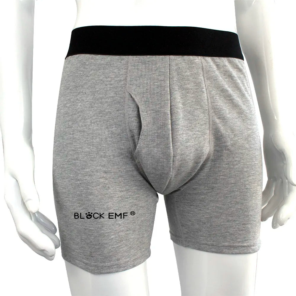 BLOCK EMF Boy's Silver Fiber Underwear S-2XL BLOCK EMF Protection EMI Shielding Anti-Radiation