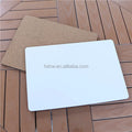 Wholesale Eco-Friendly Modern Rectangle 19x23cm Table Mat Cork Base Custom Wooden Sublimation MDF Placemats Blanks