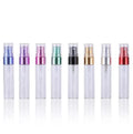 Best Selling 5ml clear Glass Spray Perfume Bottle With Colors Aluminium Spray Top