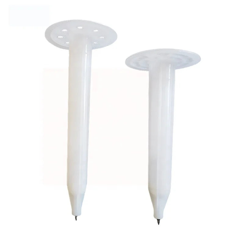 YF-INS9090 Common Nail Industrial Grade Smooth Shank HDPE Material Flat Head for Gas Nail Gun External Wall Insulation System
