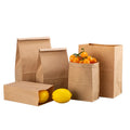 SZCX Sachet Tea Packaging Wedding Gift Flower Brown One Handle Charcoal Customized Food Paper Bag