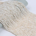 Zhuji Attractive Price Natural 4.5-5mm White Potato Fresh Water Pearl Strand Grade Third Party Certified Irregular Shape for