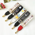 Hot Sale Replacement Crossbody Bag Wide Adjustable Canvas Purse Strap Belt Guitar Style Floral Handbag Shoulder Strap