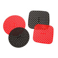 Custom Reusable Non-stick Round Square Silicone Air Fryer Pads Heat Resistant Anti-slip Food Grade Silicon Air Fryer Mats