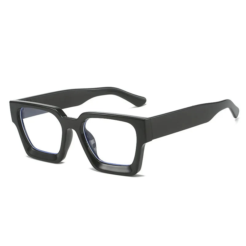 Wholesale Cheap Plastic Plain Glasses Outdoor Casual Sample Eyeglass Frame Optical Glasses square Frame Women Reading Glasses