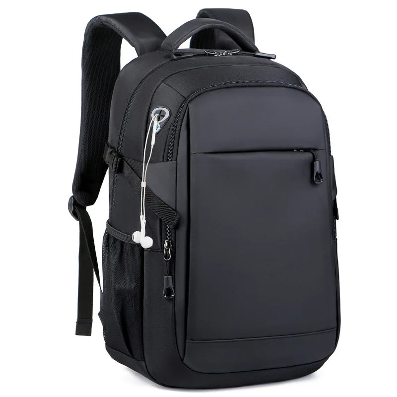 2024 New Custom logo Laptop Backpack with Usb Rucksack for Men Waterproof Bag