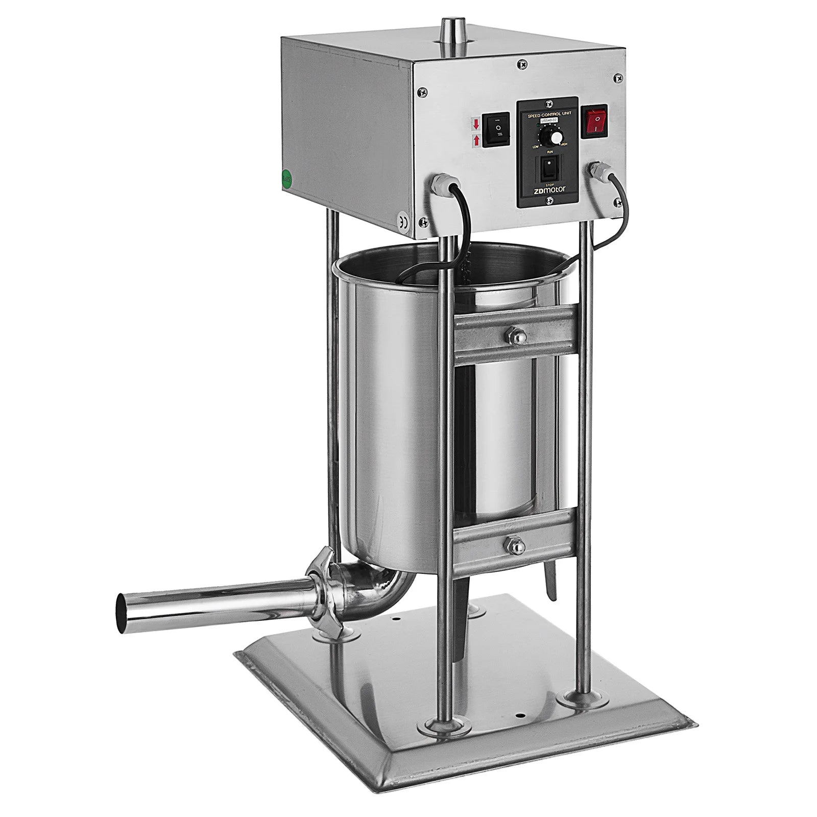 Commercial 10L 12L 15L Electric Vertical Sausage Stuffer Filling Machine for Sausage Maker Salami Hot Dog Bratwurst